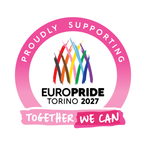 Proudly supporting Europrdie Torino 2027: together we can